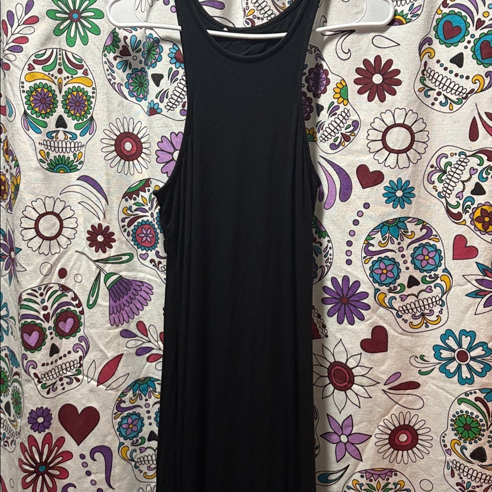 Black Sleeveless maxi Dress